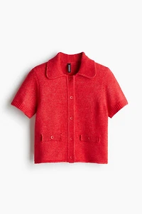 Short-Sleeved Cardigan