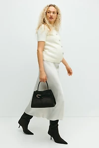 Gilet MAMA avec boutons à strass