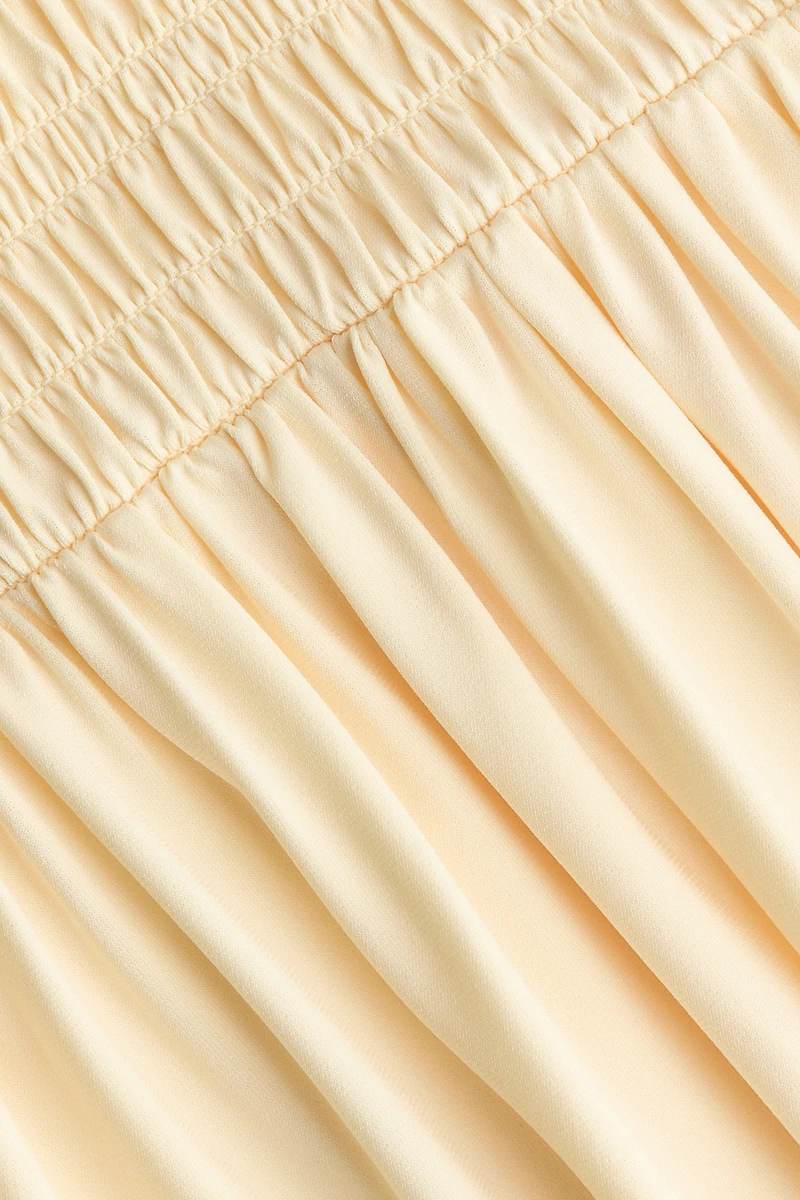 MAMA Smocked jersey dress