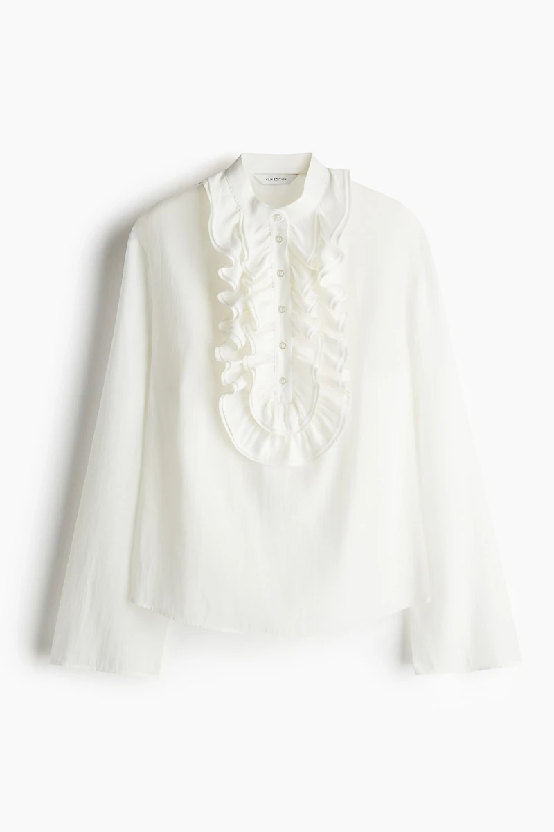 Blouse à frisons