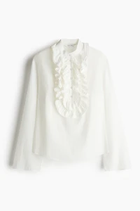 Blouse à frisons