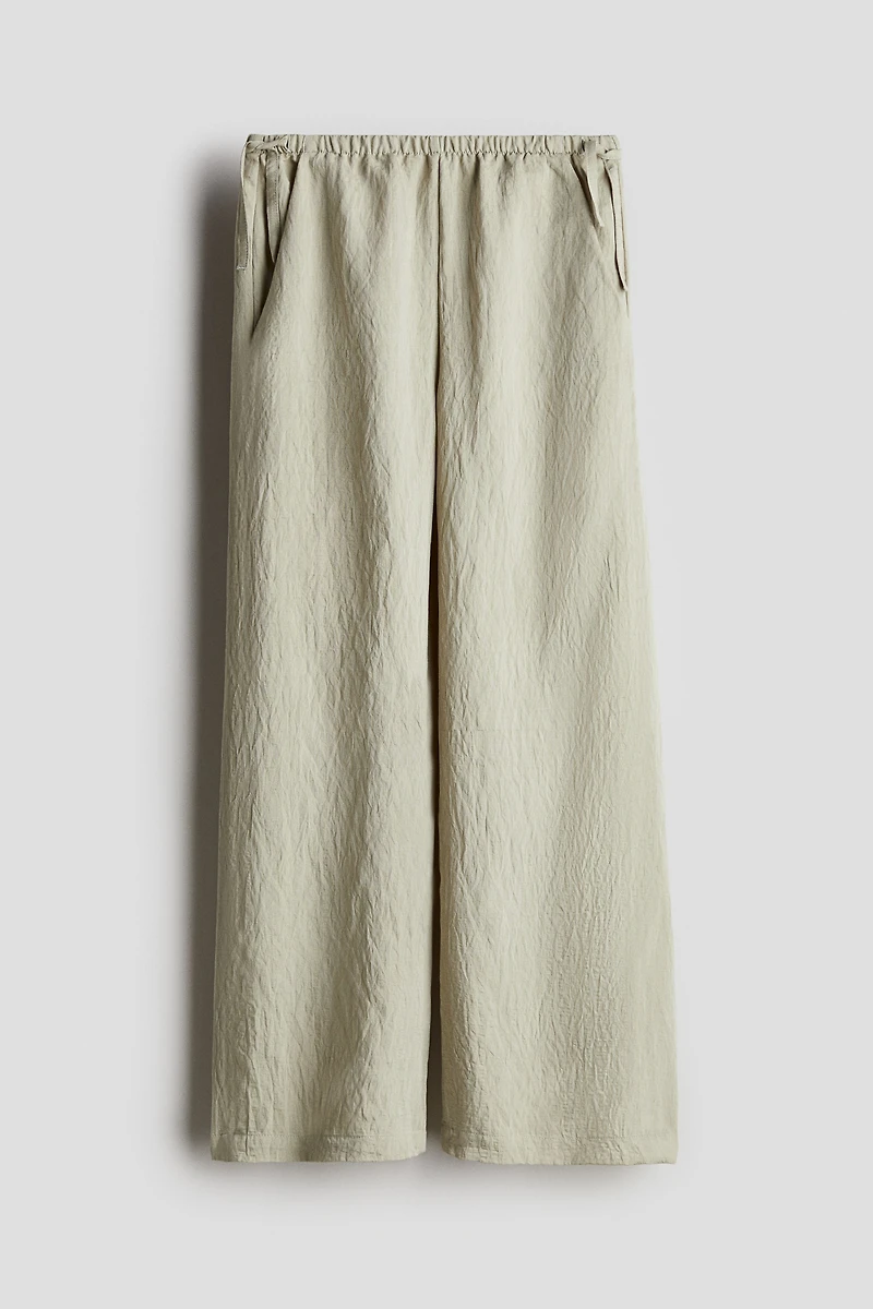 Tie-Detail Pants