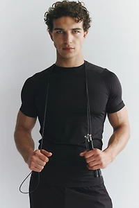 Compression-Fit Sports T-Shirt with DryMove™