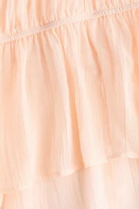 Ruched Cotton Blouse