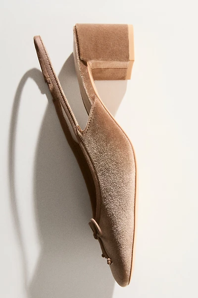 Block-Heeled Slingbacks