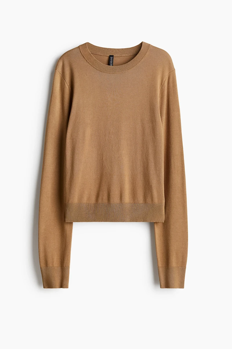 Fine-Knit Sweater