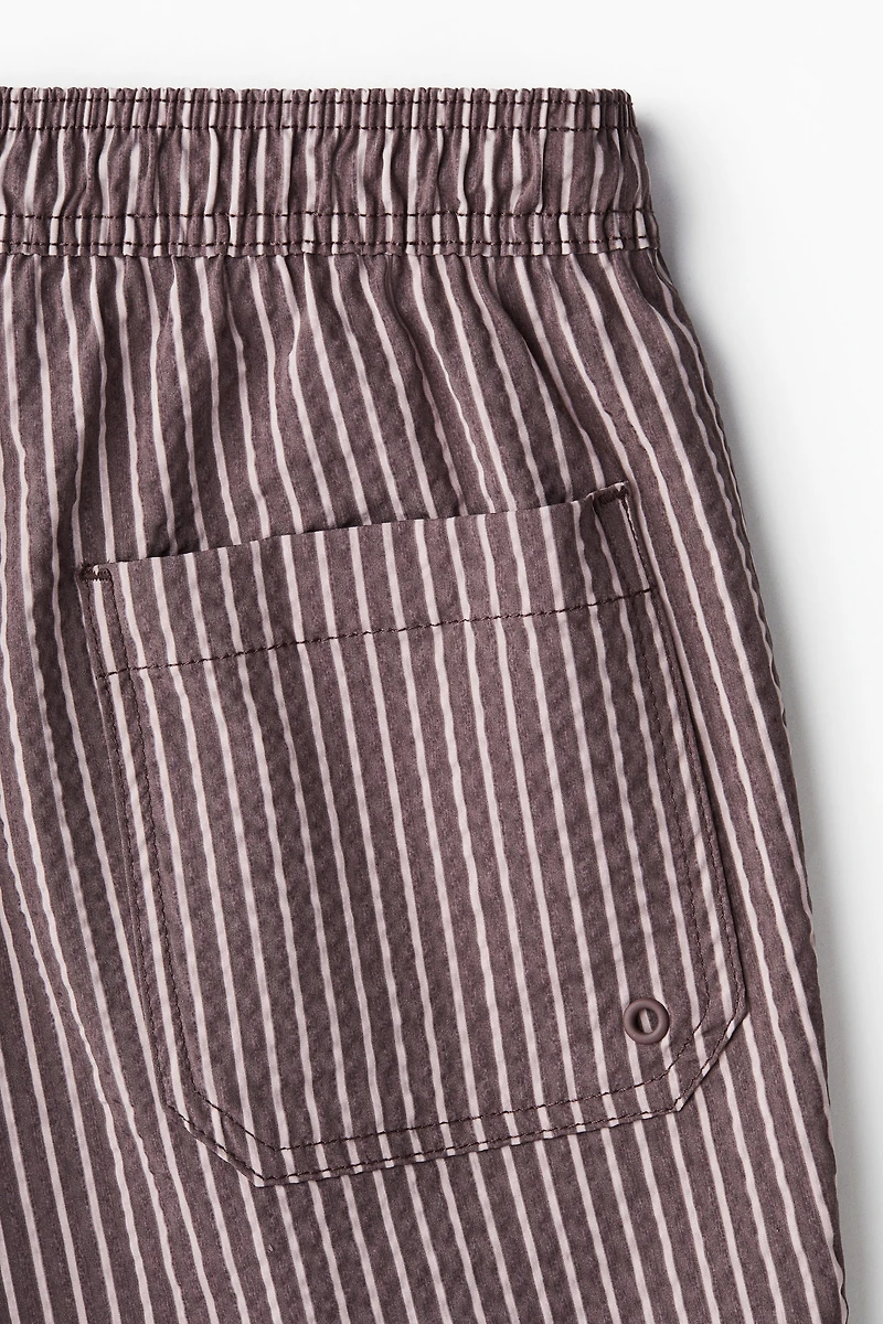 Seersucker Swim Shorts