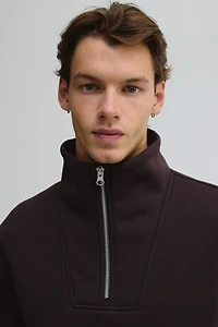 Chandail Coupe Classique avec col à glissière