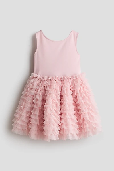 Dress with Flared Skirt