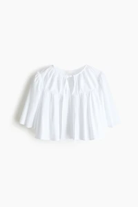 Short Cotton Blouse