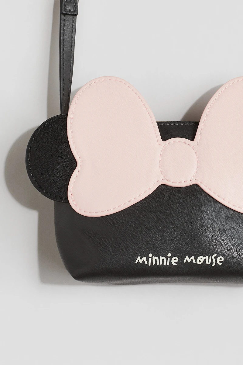 Appliquéd Shoulder Bag