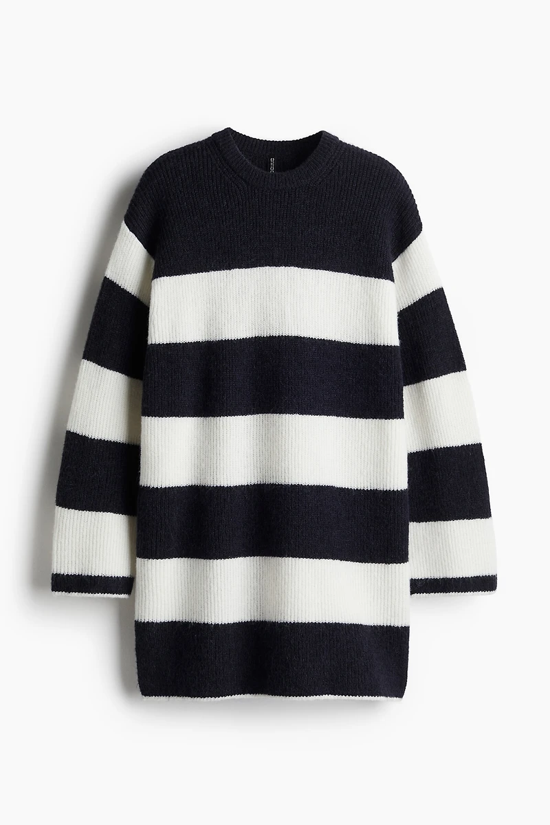 Rib-Knit Dress