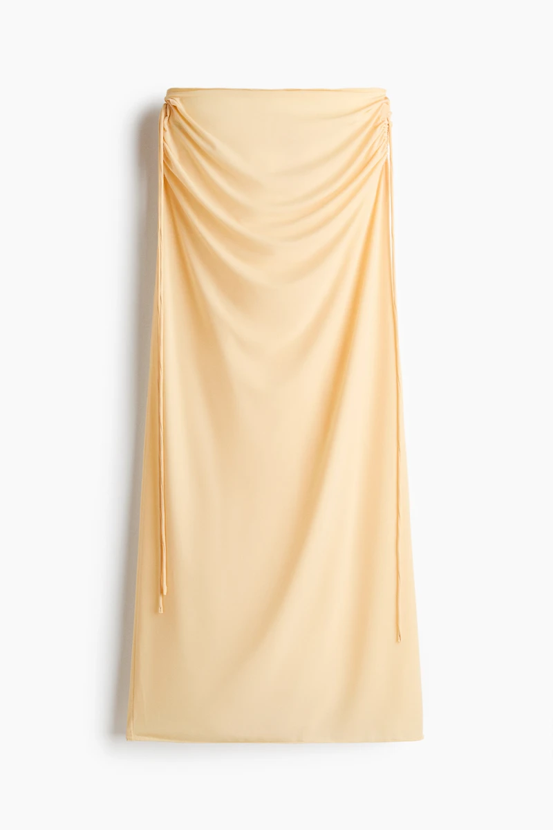 Beach Skirt with Drawstring