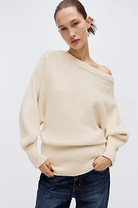 One-Shoulder Sweater