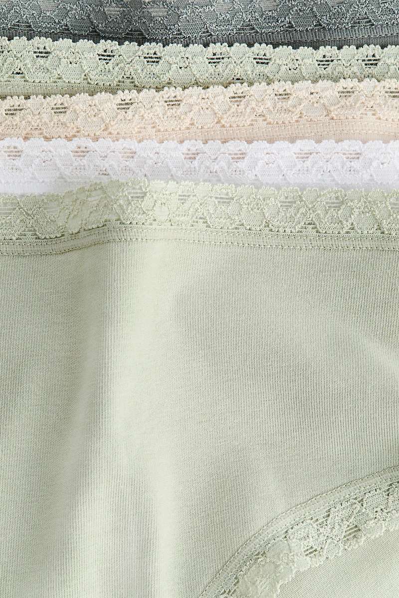 5-pack Cotton Hipster Briefs