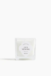 Small Scented Candle Glass Holder