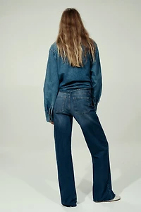 Wide High Waist Jeans