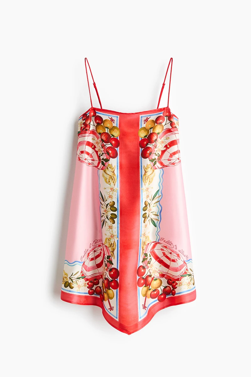 A-line strappy dress