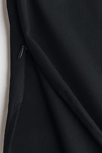 Cooling Slim Fit Ribbed midi skirt