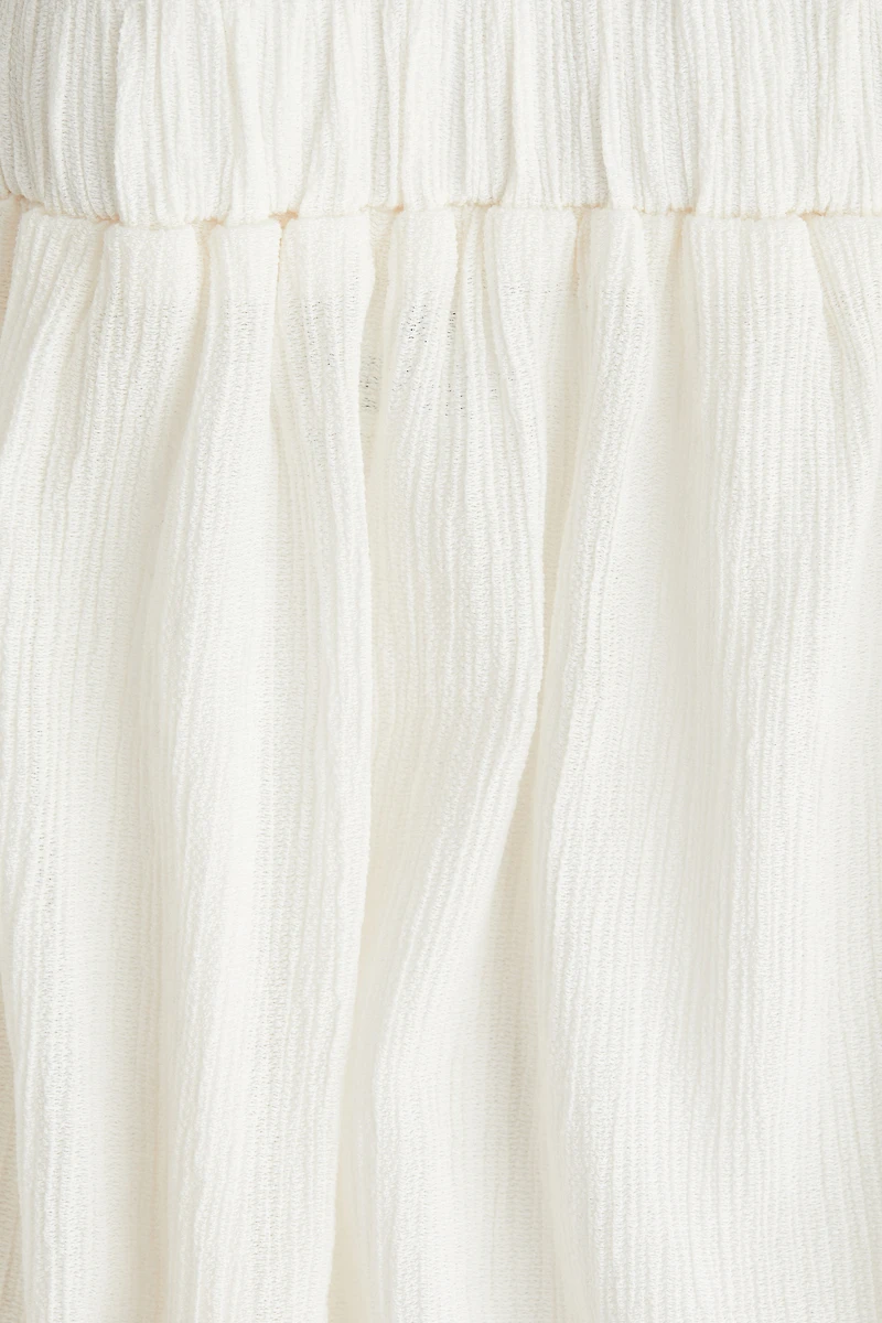 Crinkled Chiffon Top