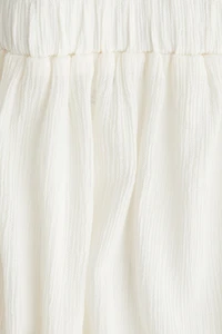 Crinkled Chiffon Top
