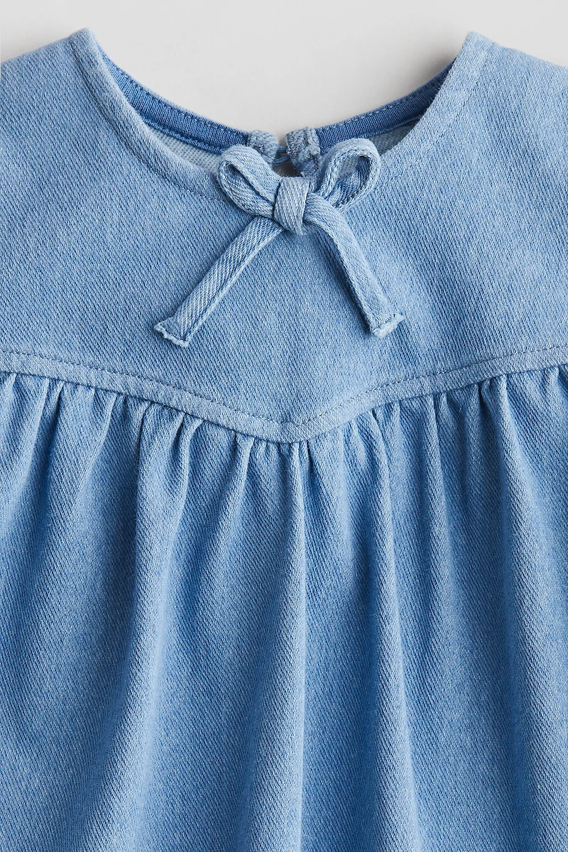 Denim-Look Dress