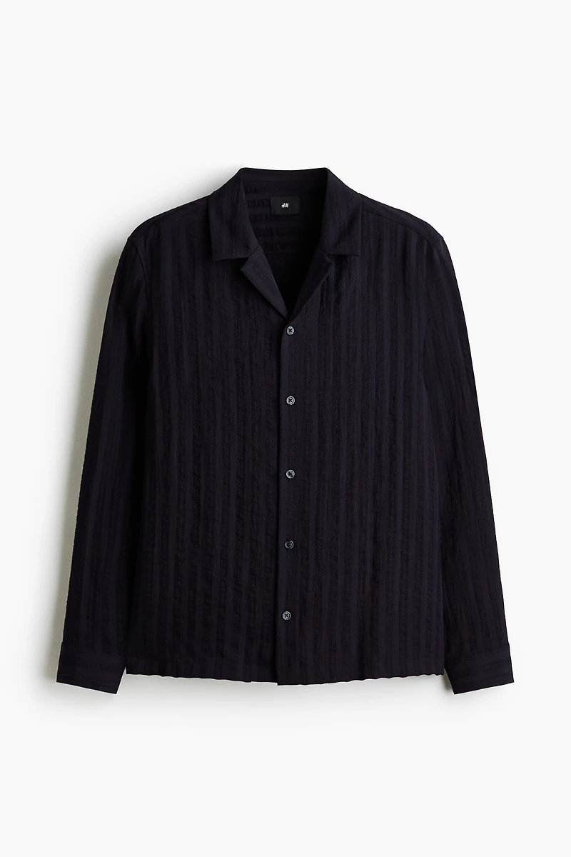 Regular-Fit Long-Sleeved Resort Shirt