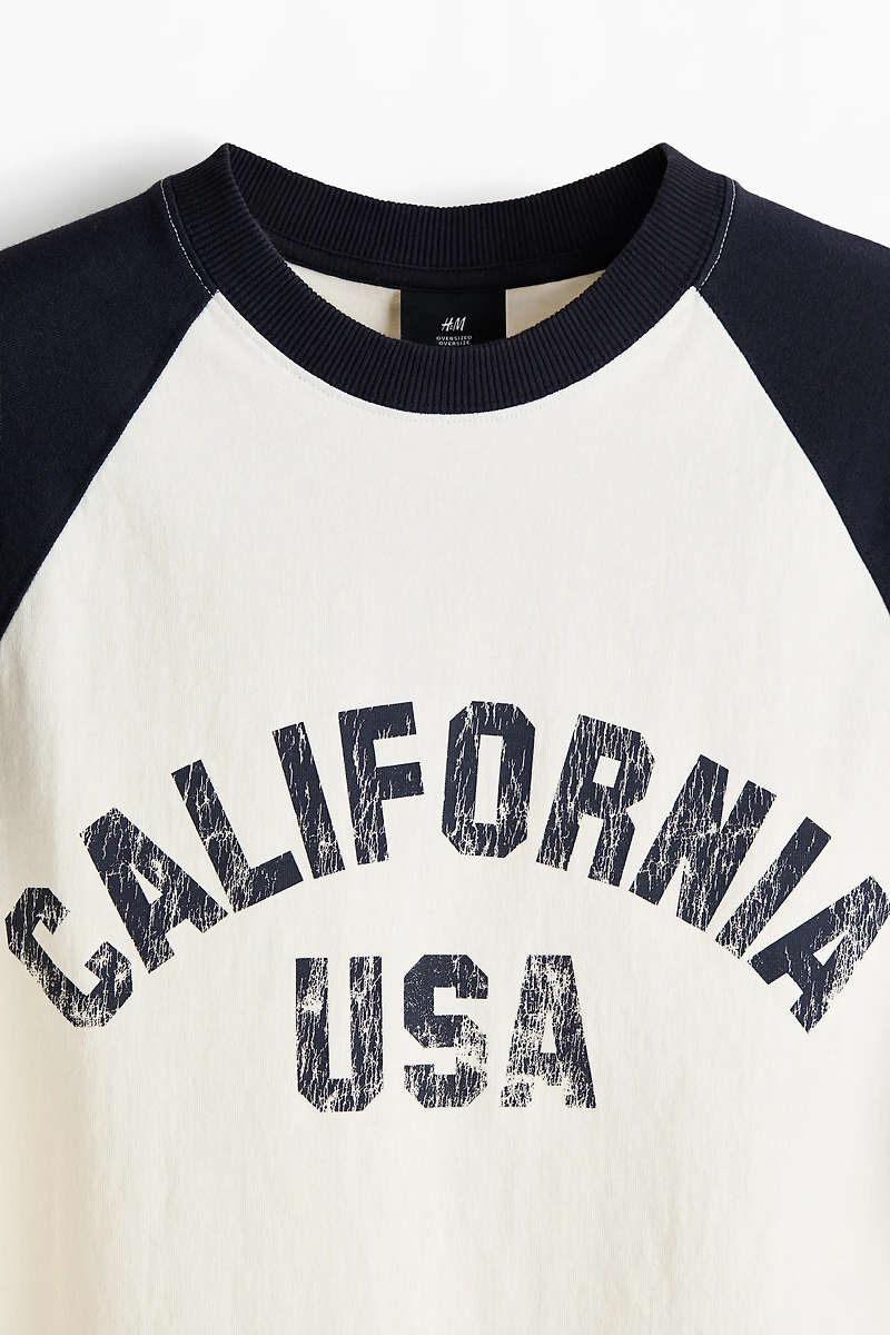 Oversized Printed T-Shirt