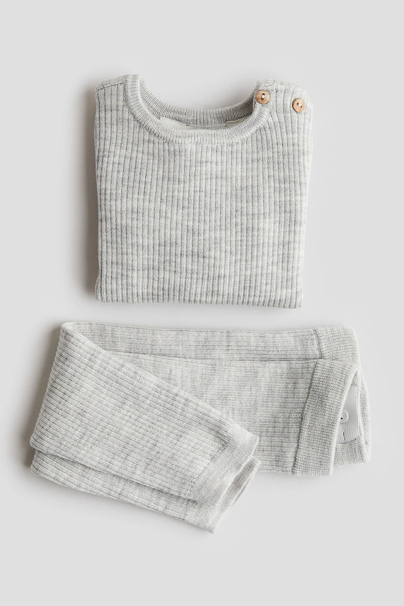 2-piece Merino Wool Set