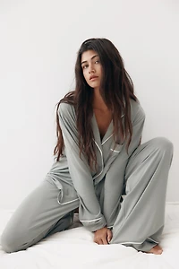 Viscose-Blend Pajamas