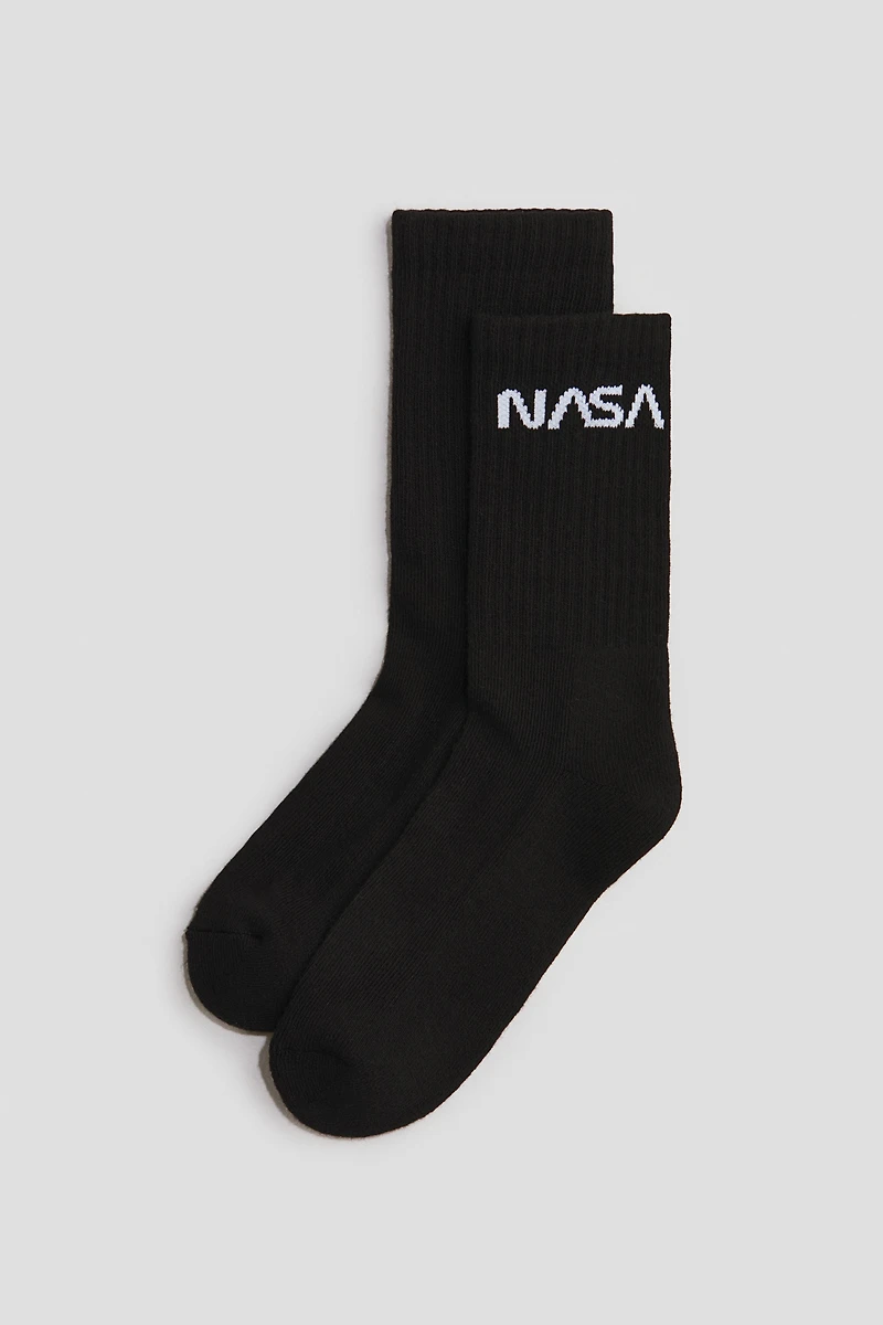 5-pack Ribbed Terry Socks