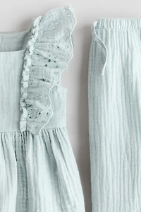 2-Piece Cotton Muslin Set