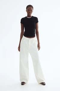 Fitted Microfiber T-shirt