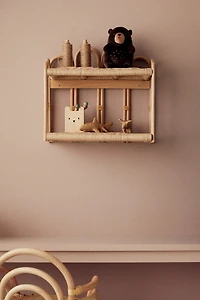 Rattan Wall Shelf