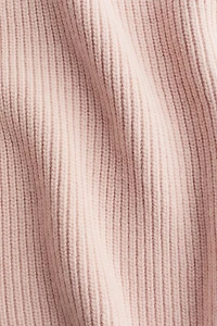 Rib-knit Turtleneck Sweater
