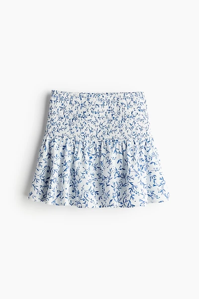 Minijupe avec smocks