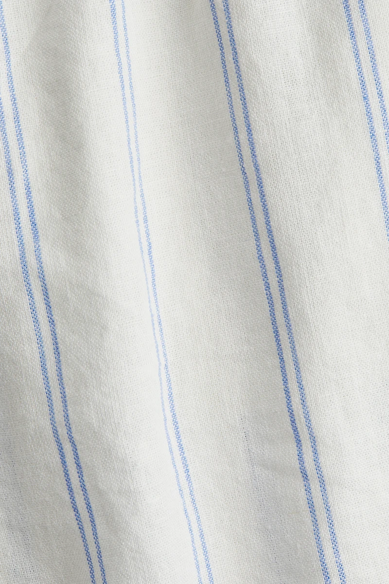 Linen-Blend Shorts