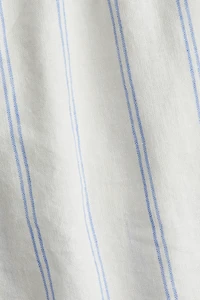 Linen-Blend Shorts