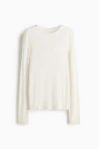 Haut en laine mélangée