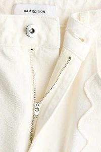 Flared Regular Waist Jeans