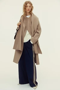 Handmade Wool-Blend Coat