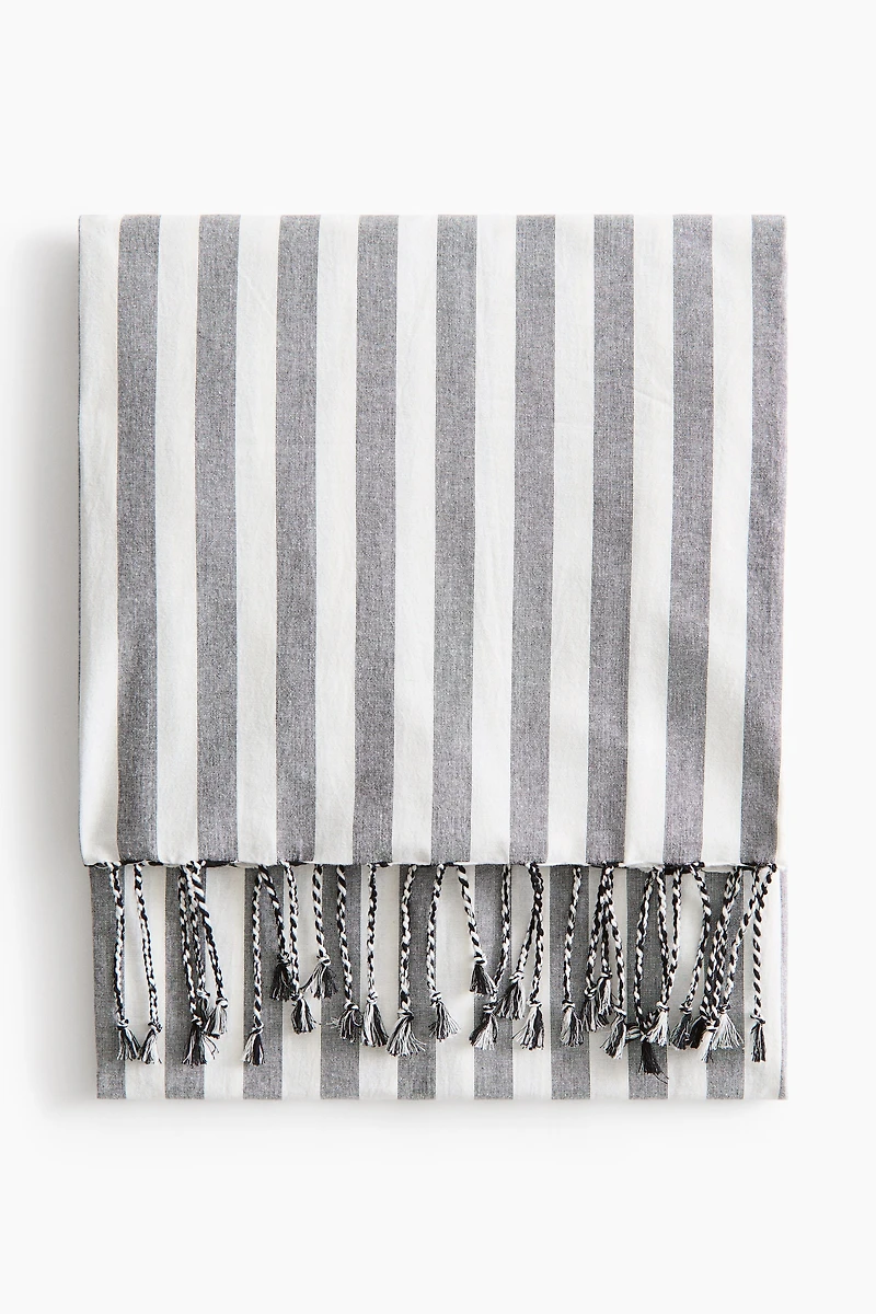 Large Cotton-Weave Beach Towel
