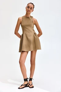 Dress with Flared Skirt