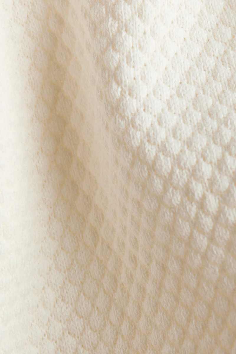 Chandail en tricot de coton texturé