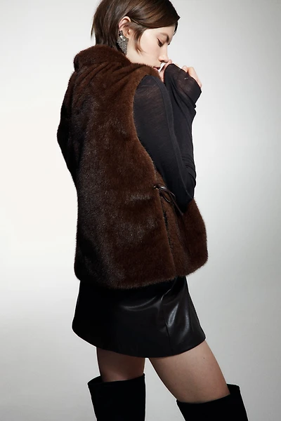 Haut sans manches avec col cheminée