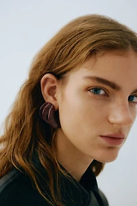 Wing-Shaped Earrings