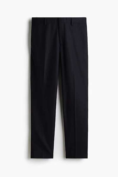 Slim Fit Wool-Blend Pants