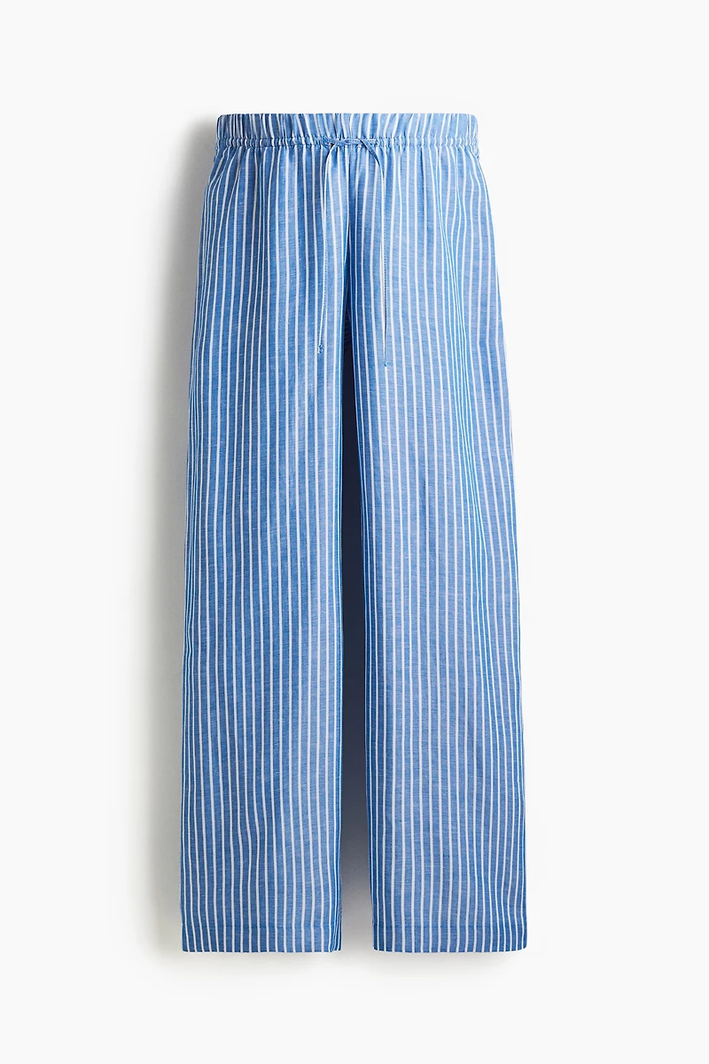 MAMA Before & After Linen-blend Pants
