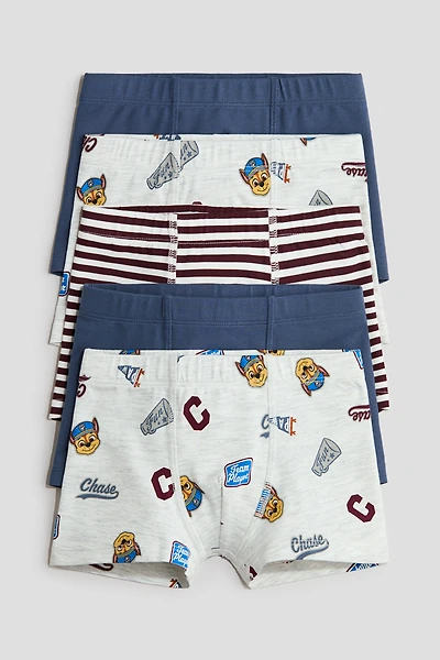 5-Pack Cotton Boxer Briefs