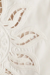 Eyelet-Embroidered Dress